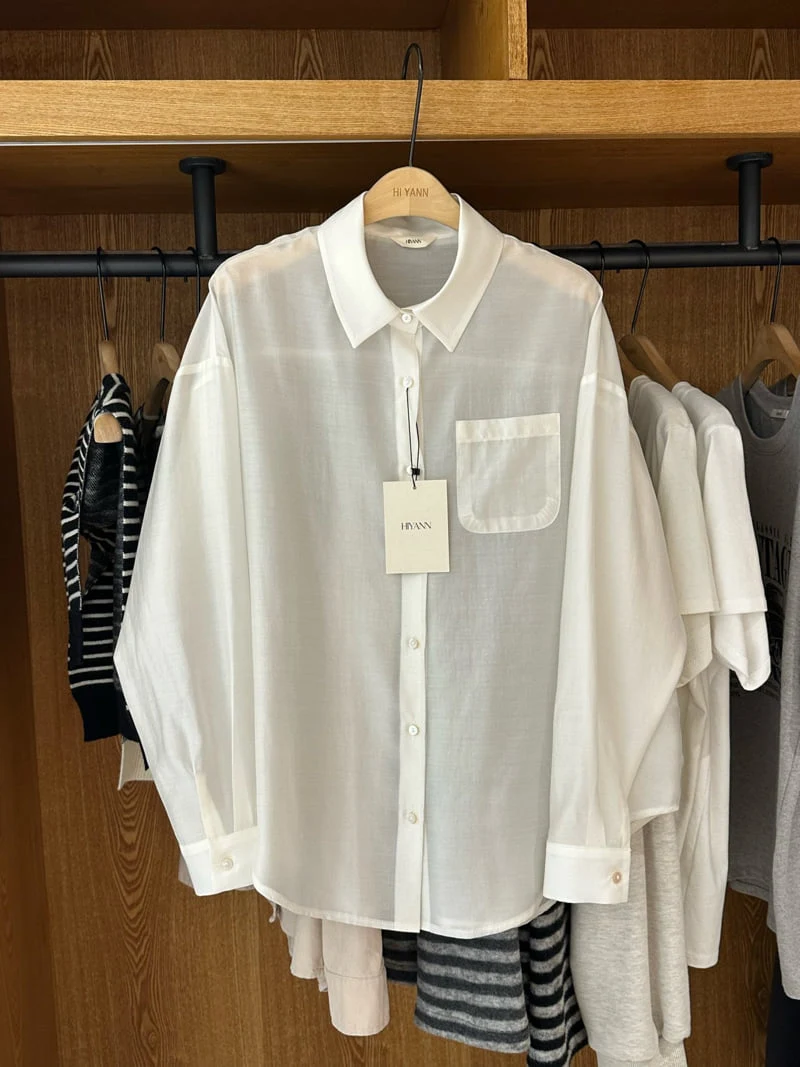 Hiyann - Korean Women Fashion - #romanticstyle - Loewe Shirt - 3