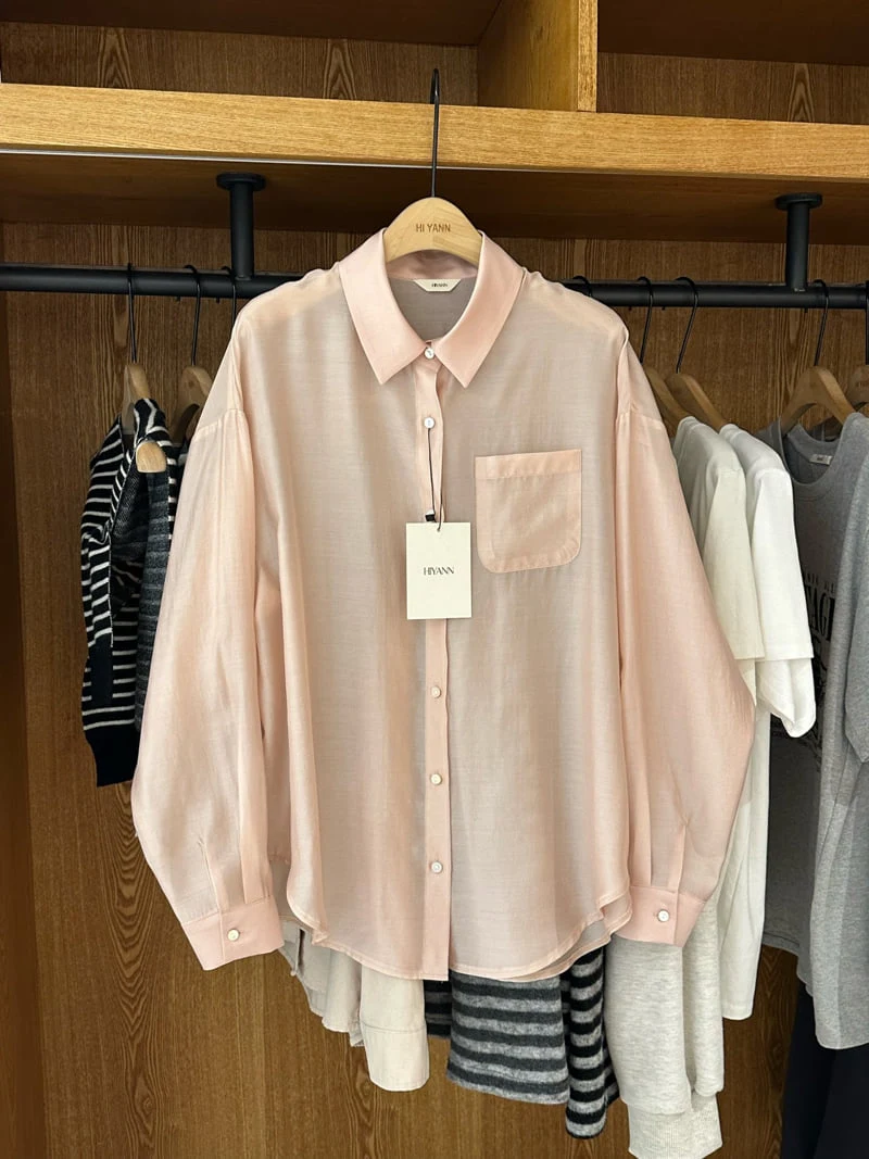 Hiyann - Korean Women Fashion - #romanticstyle - Loewe Shirt - 4