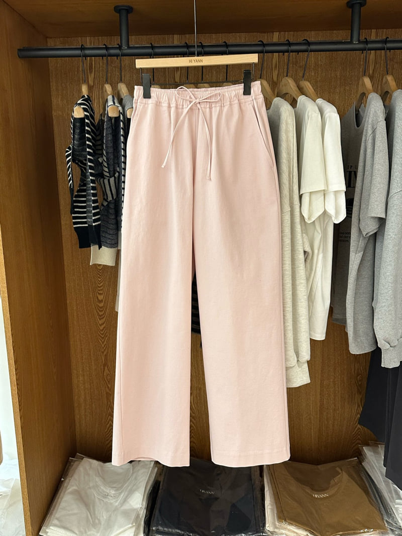 Hiyann - Korean Women Fashion - #thatsdarling - Banding Pants - 6