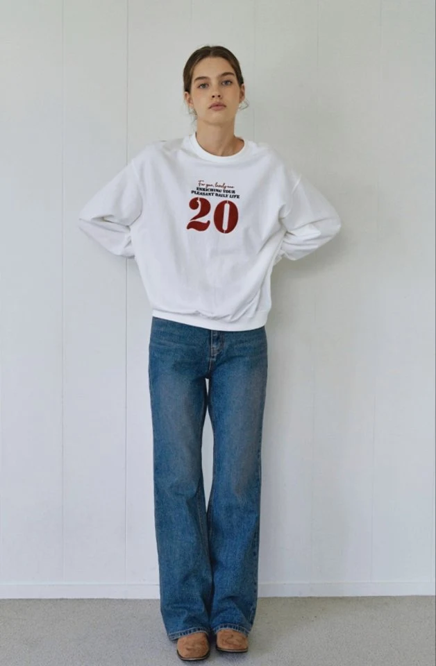 I'm here - Korean Women Fashion - #womensfashion - Sand Brush Bootscut Denim Pants - 4