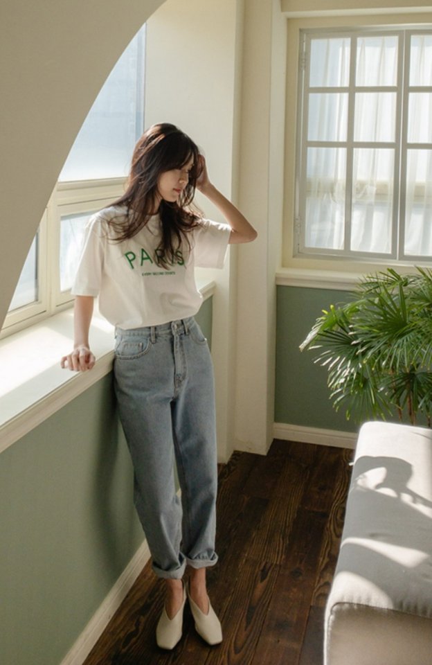 I'm here - Korean Women Fashion - #pursuepretty - Echo Salt Crop Jeans - 6