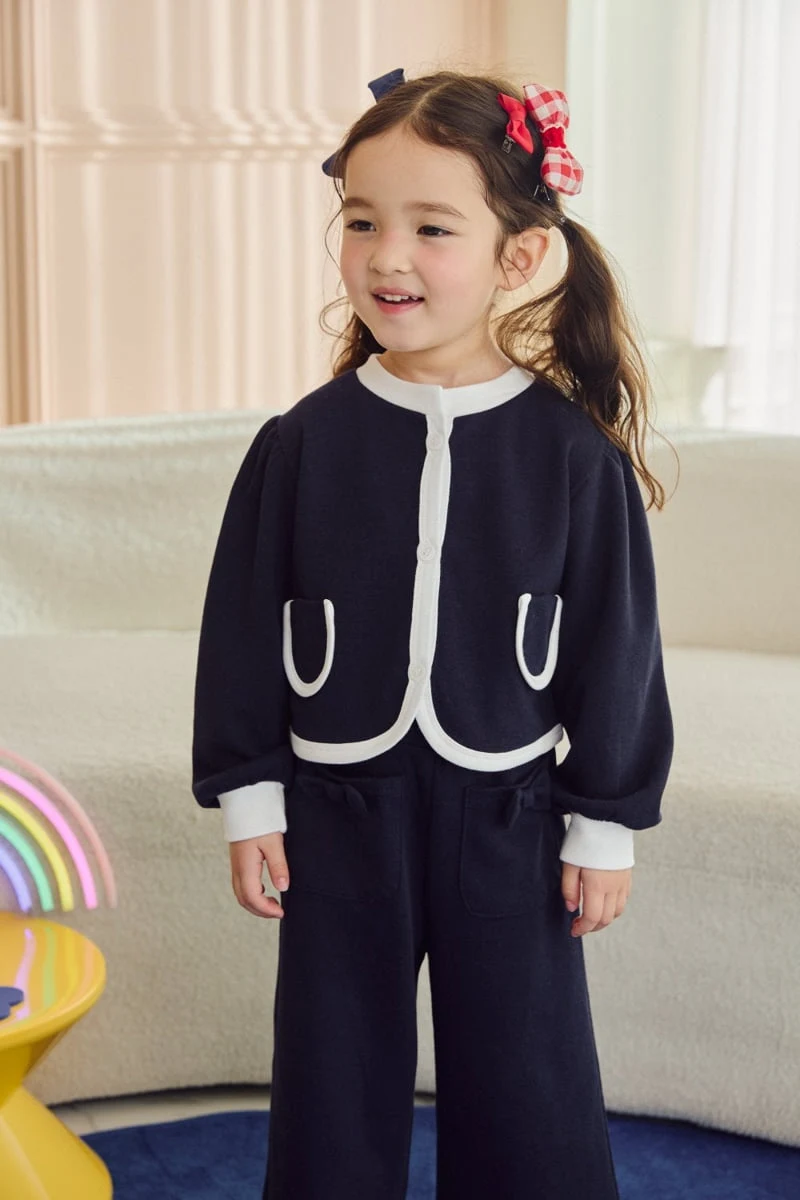 Jazz - Korean Children Fashion - #Kfashion4kids - Pearl Cardigan - 7