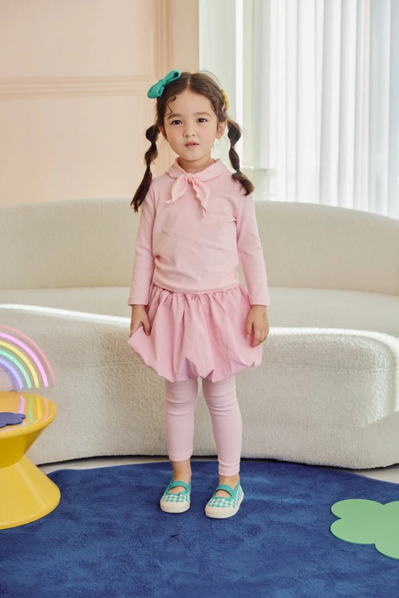 Jazz - Korean Children Fashion - #Kfashion4kids - Sarah Ribbon Blouse - 2