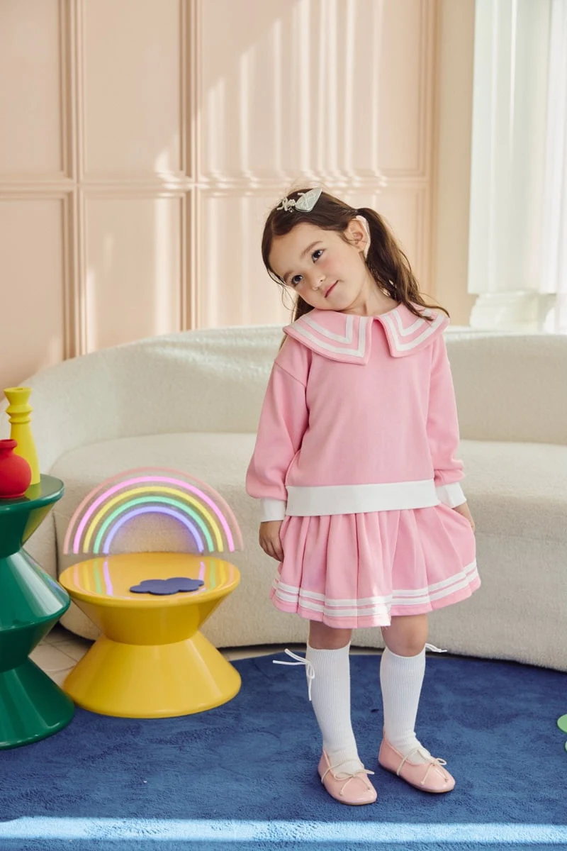 Jazz - Korean Children Fashion - #childofig - Sarah Wrinkled Top Bottom Set - 8