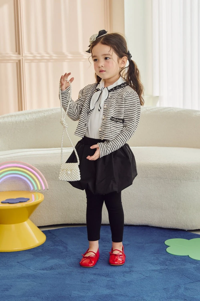 Jazz - Korean Children Fashion - #childofig - Sarah Ribbon Blouse - 10