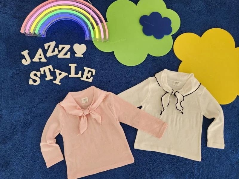 Jazz - Korean Children Fashion - #designkidswear - Sarah Ribbon Blouse - 12