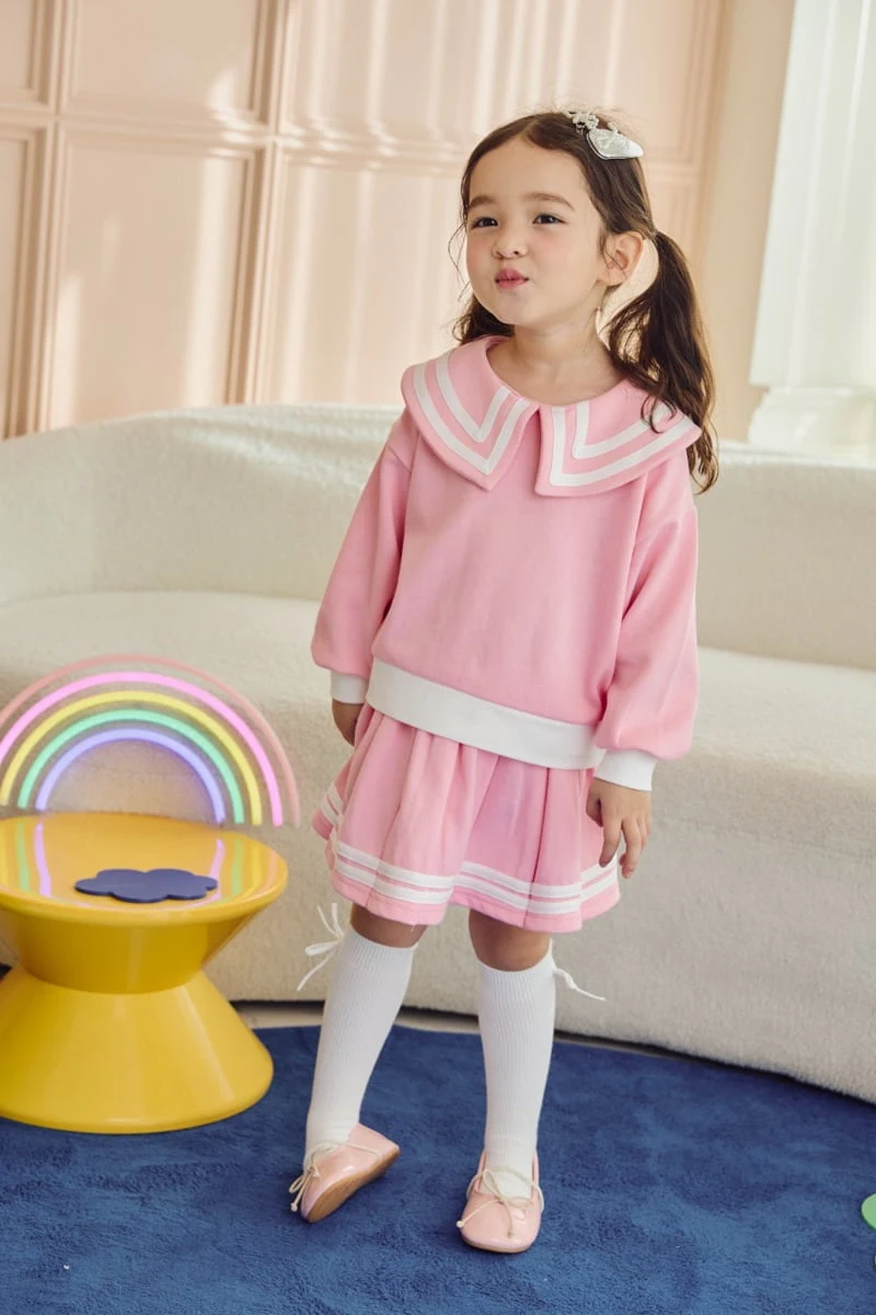 Jazz - Korean Children Fashion - #discoveringself - Sarah Wrinkled Top Bottom Set - 11