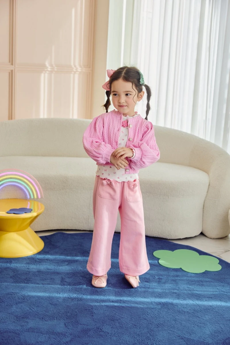 Jazz - Korean Children Fashion - #discoveringself - Ribbon Pocket Pants - 9