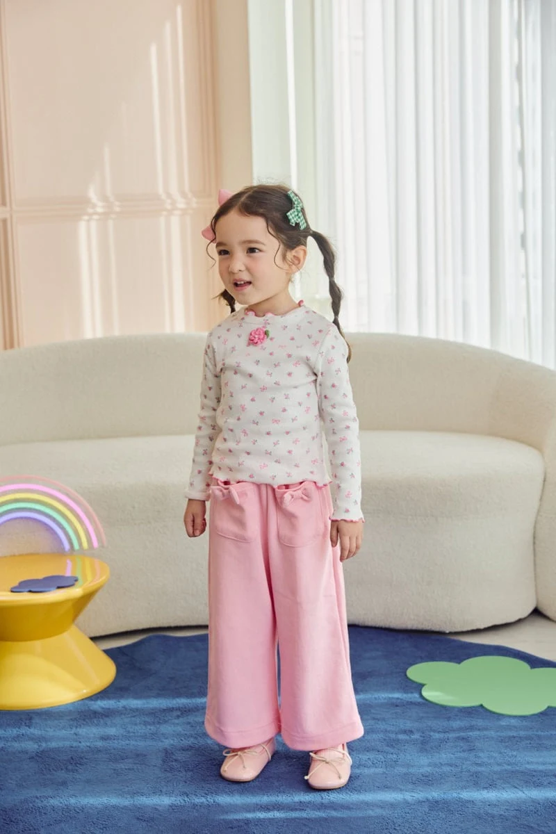 Jazz - Korean Children Fashion - #kidsshorts - Ribbon Pocket Pants - 11