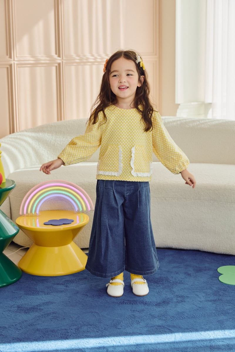 Jazz - Korean Children Fashion - #kidzfashiontrend - Pleated Span Jeans - 12