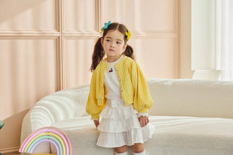 Jazz - Korean Children Fashion - #kidzfashiontrend - Plain Cherry Blouse - 2