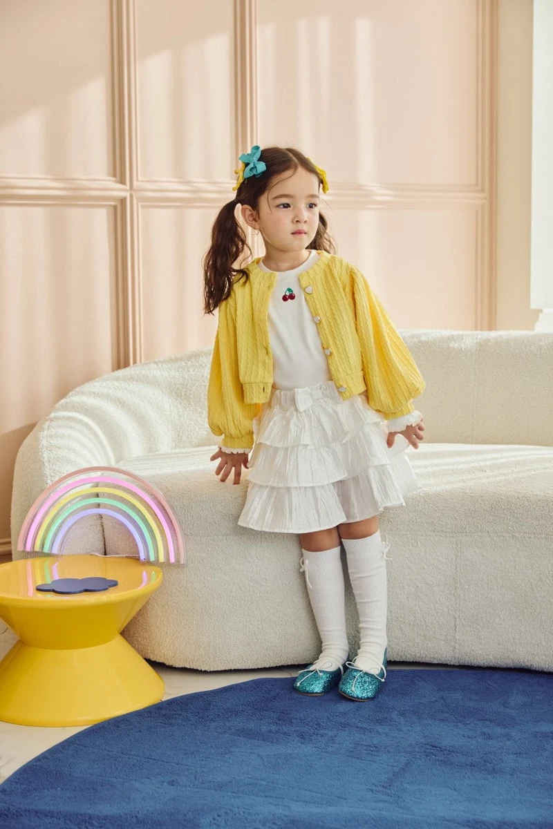 Jazz - Korean Children Fashion - #Kfashion4kids - Plain Cherry Blouse - 4