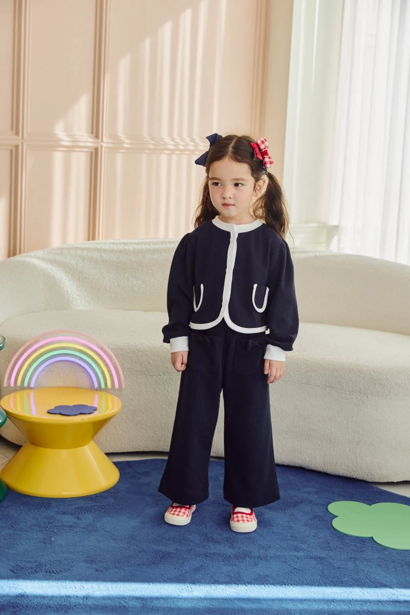 Jazz - Korean Children Fashion - #minifashionista - Ribbon Pocket Pants