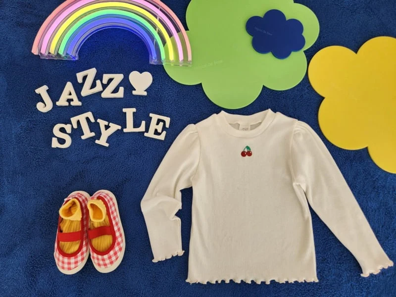 Jazz - Korean Children Fashion - #prettylittlegirls - Plain Cherry Blouse - 7