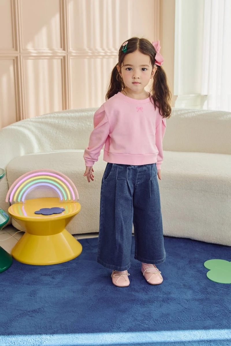 Jazz - Korean Children Fashion - #todddlerfashion - Pleated Span Jeans - 2