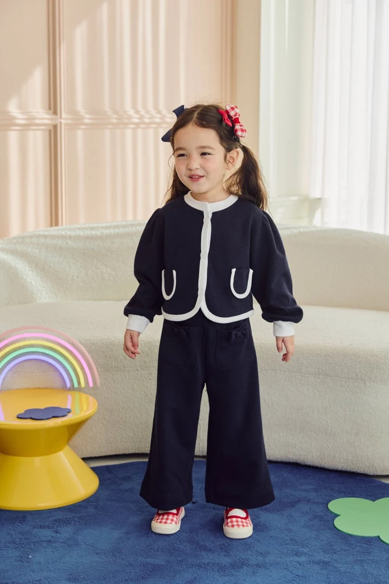 Jazz - Korean Children Fashion - #todddlerfashion - Ribbon Pocket Pants - 4