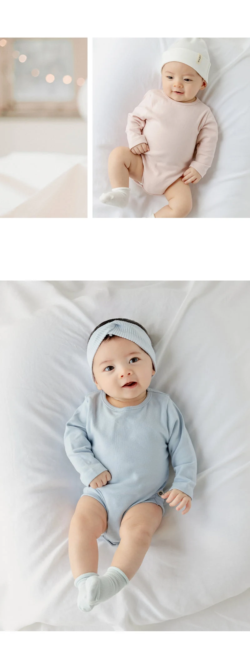 Kids Clara - Korean Baby Fashion - #babylifestyle - Pure Basic Body Suit - 4