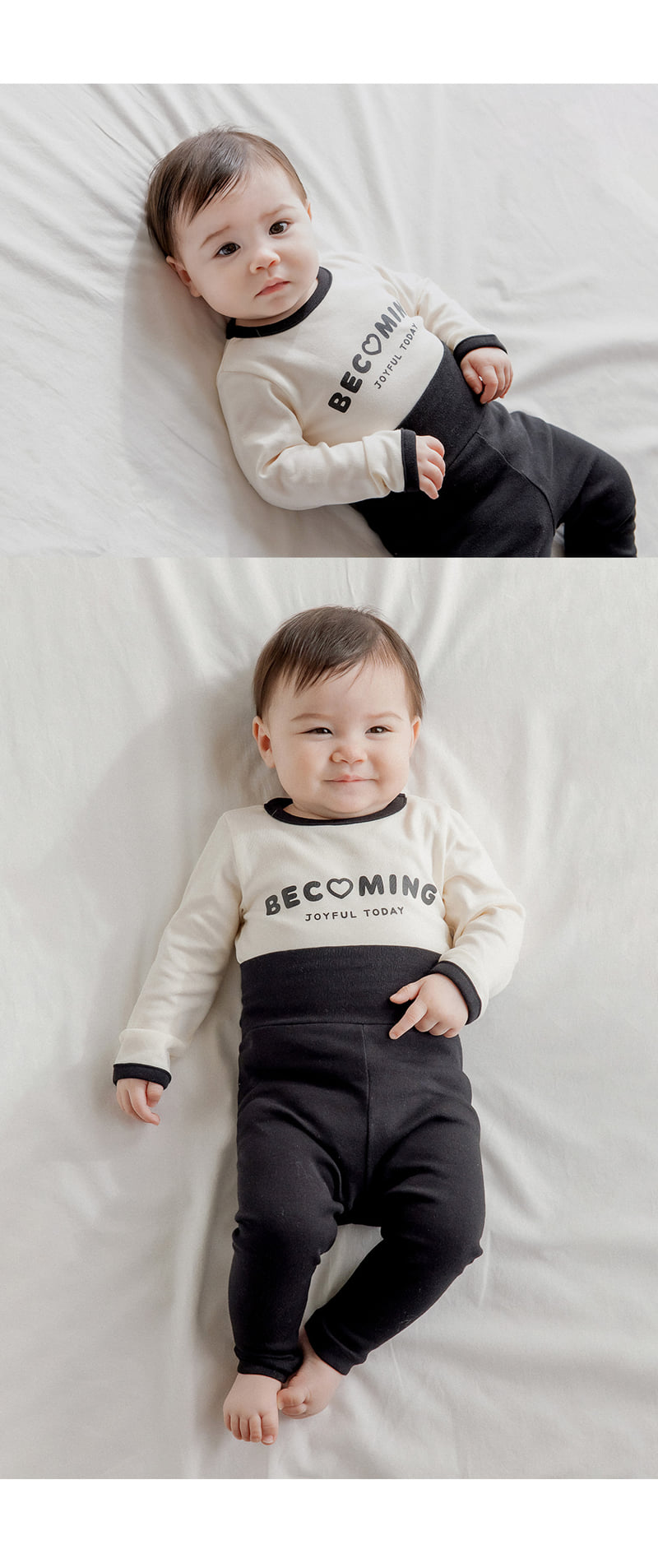 Kids Clara - Korean Baby Fashion - #onlinebabyshop - Orang Comfy Belly Baby Lounge Wear - 5