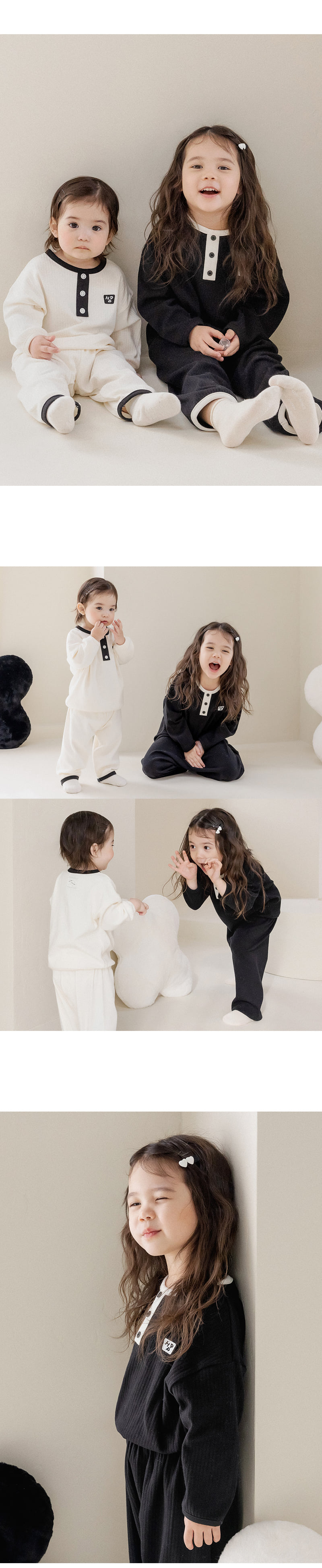 Kids Clara - Korean Baby Fashion - #onlinebabyshop - Nantes Lounge Wear - 3