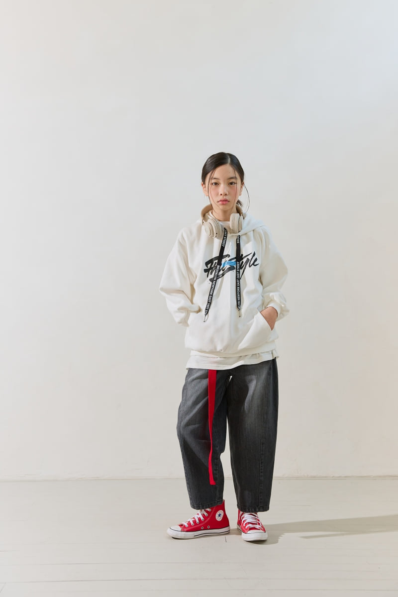 Lilas - Korean Children Fashion - #Kfashion4kids - Free Hood Long Tee - 5