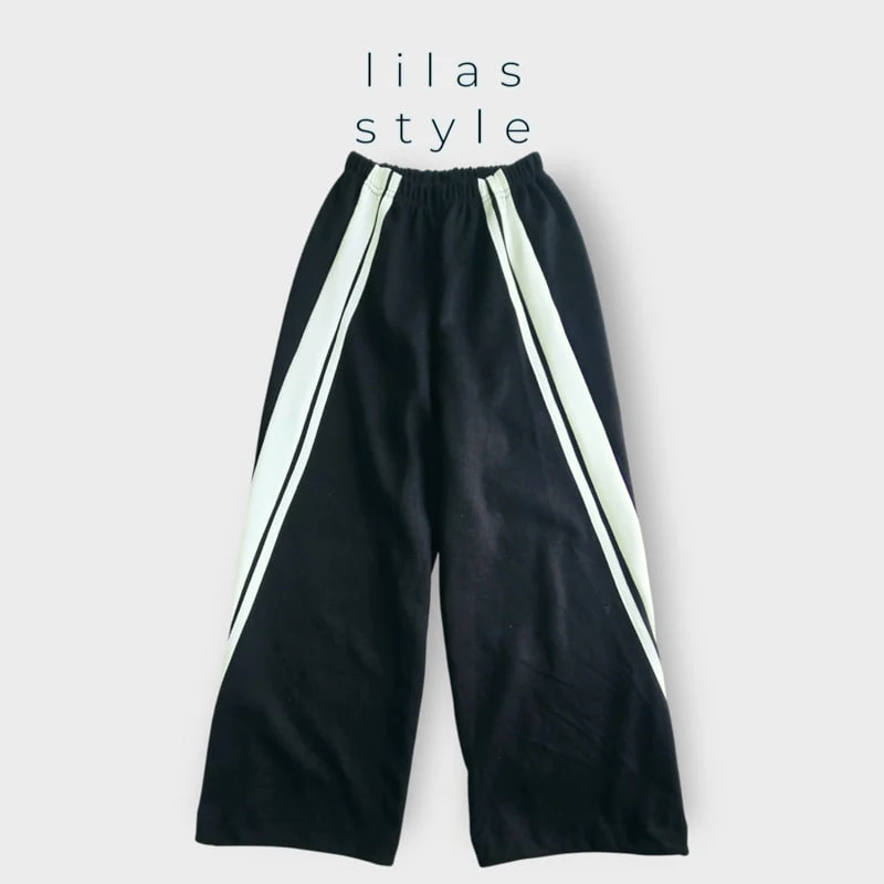 Lilas - Korean Children Fashion - #Kfashion4kids - Diagonal Wide Pants - 12