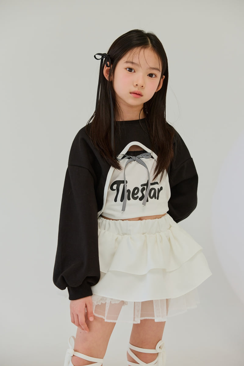 Lilas - Korean Children Fashion - #childofig - The Star Double Tee - 5