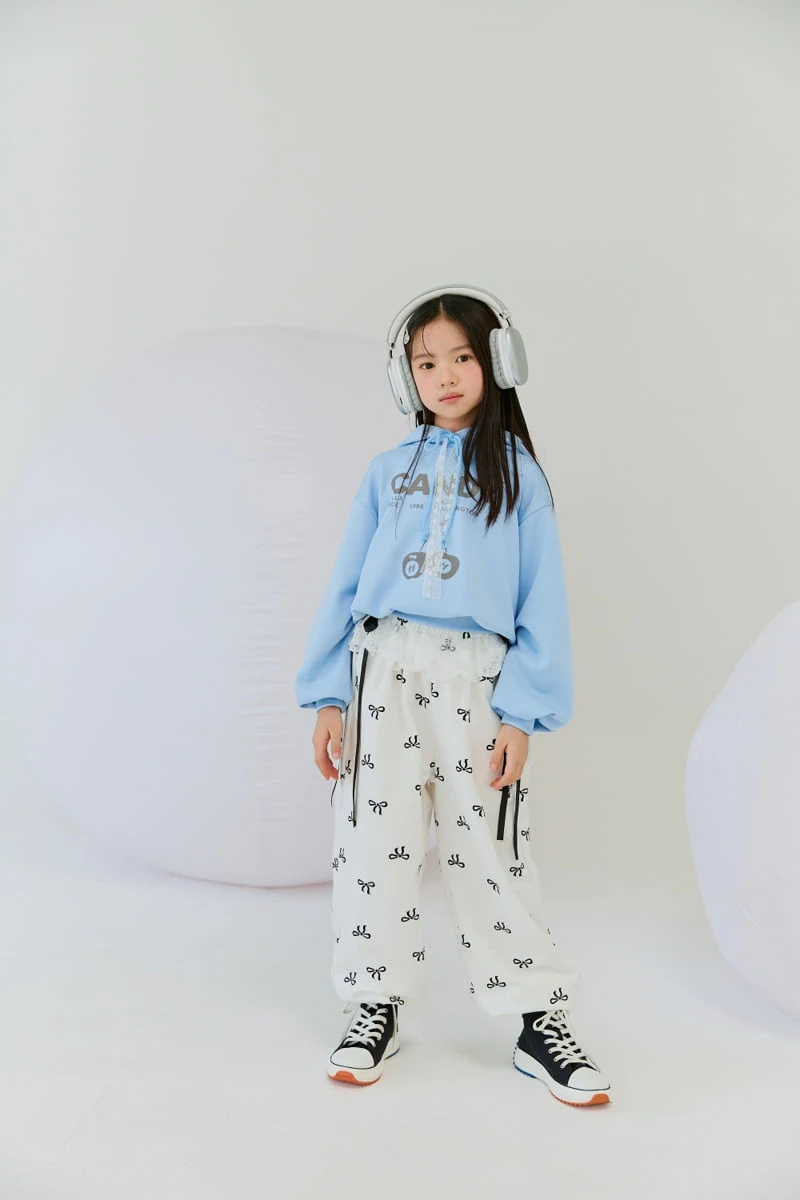 Lilas - Korean Children Fashion - #childofig - Ribbon Wide Pants - 5