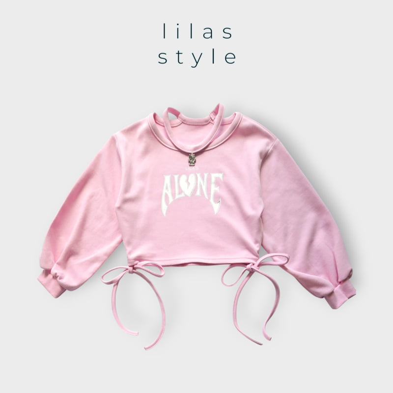 Lilas - Korean Children Fashion - #childrensboutique - Alone Necklace Tee - 12