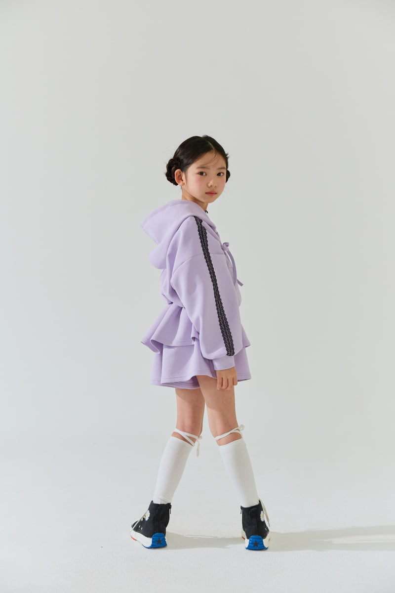 Lilas - Korean Children Fashion - #designkidswear - V Hole Skirt - 9