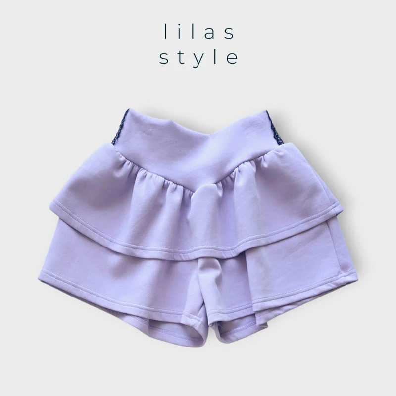 Lilas - Korean Children Fashion - #fashionkids - V Hole Skirt - 11