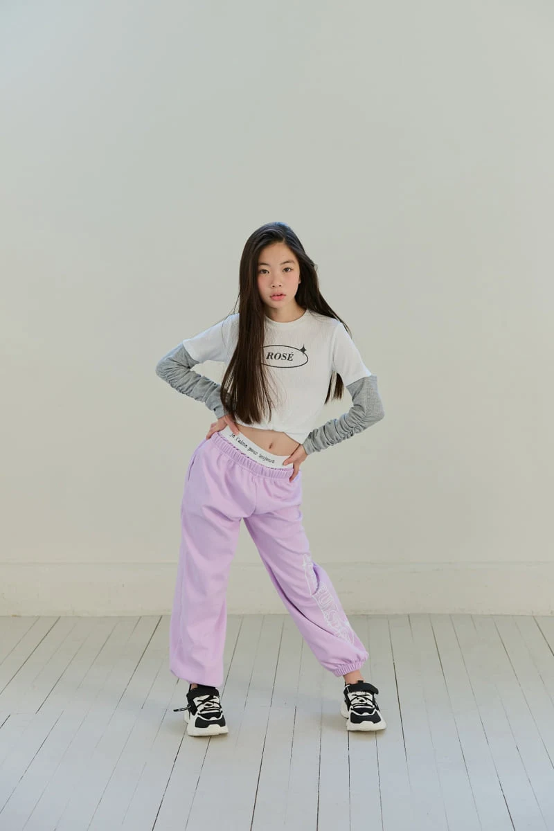 Lilas - Korean Children Fashion - #fashionkids - Flex Jogger Pants - 8