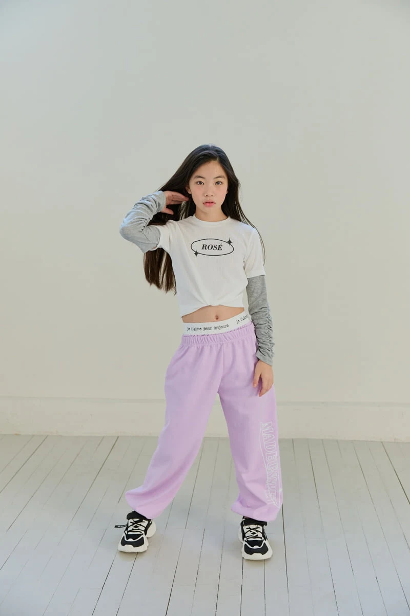 Lilas - Korean Children Fashion - #kidsshorts - Flex Jogger Pants - 9