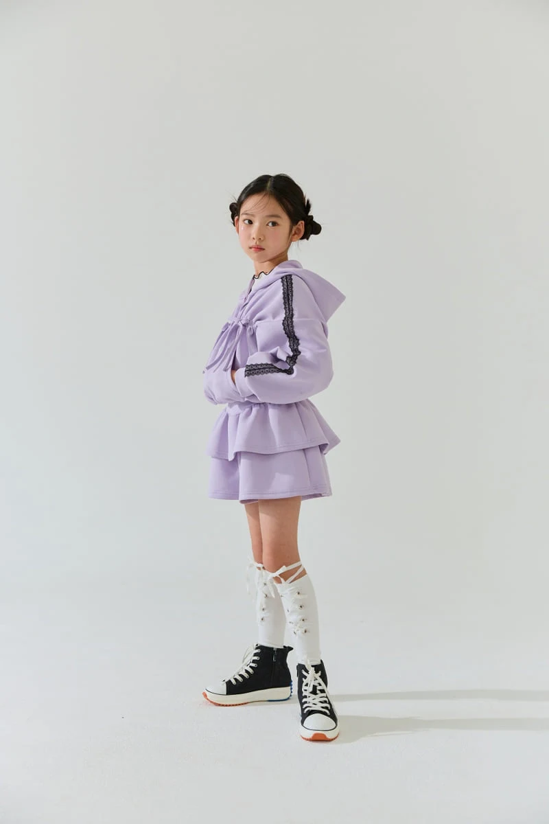 Lilas - Korean Children Fashion - #kidzfashiontrend - Tiffany Zip-up Jacket - 5