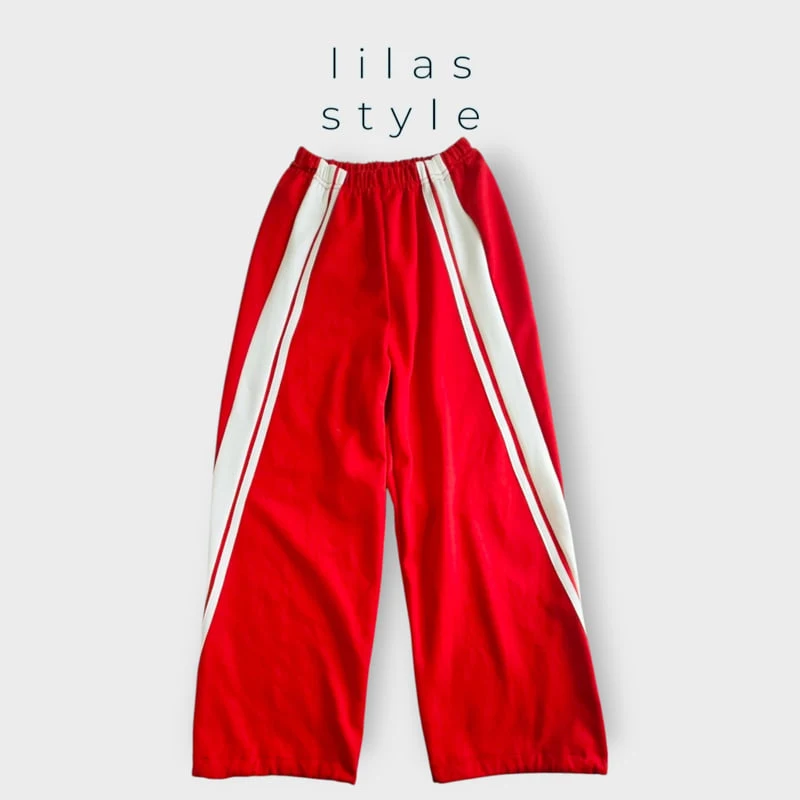 Lilas - Korean Children Fashion - #kidzfashiontrend - Diagonal Wide Pants - 11