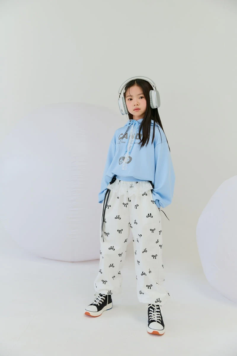 Lilas - Korean Children Fashion - #prettylittlegirls - Ribbon Wide Pants