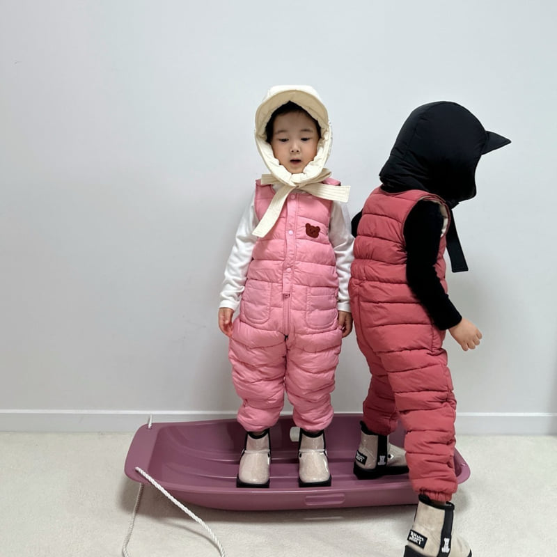 Little Rabbit - Korean Children Fashion - #Kfashion4kids - Bear Overalls - 2