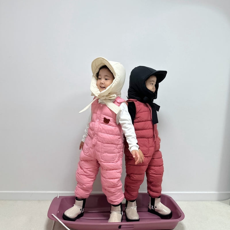 Little Rabbit - Korean Children Fashion - #kidzfashiontrend - Bear Overalls