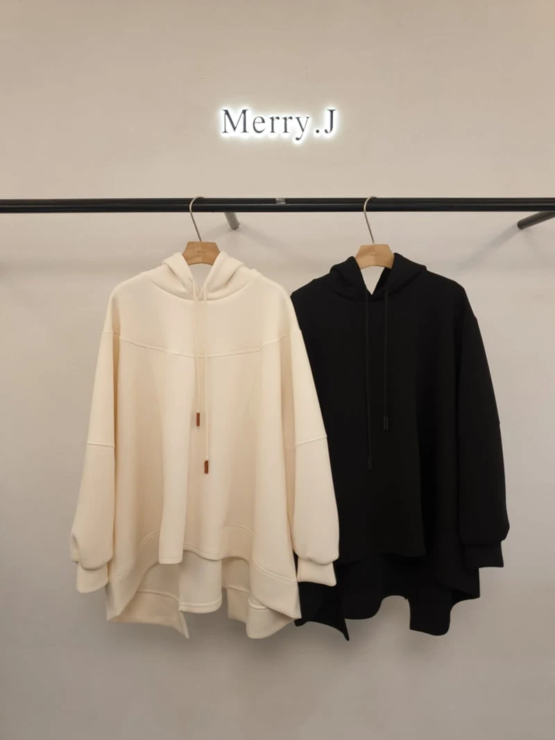 Merry J - Korean Women Fashion - #momslook - A-line Hoody