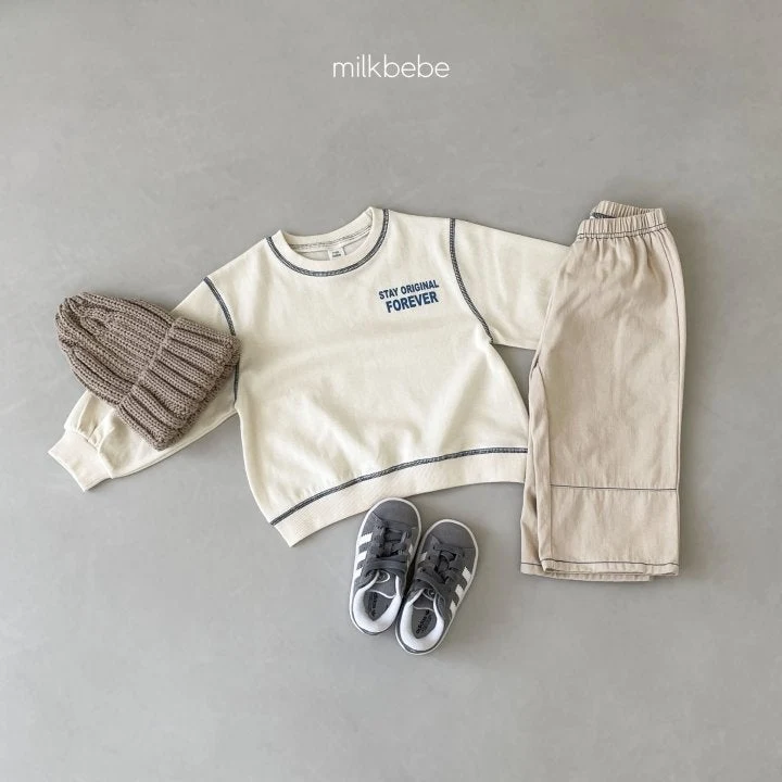 Milk Bebe - Korean Children Fashion - #designkidswear - Jeff Pants - 8