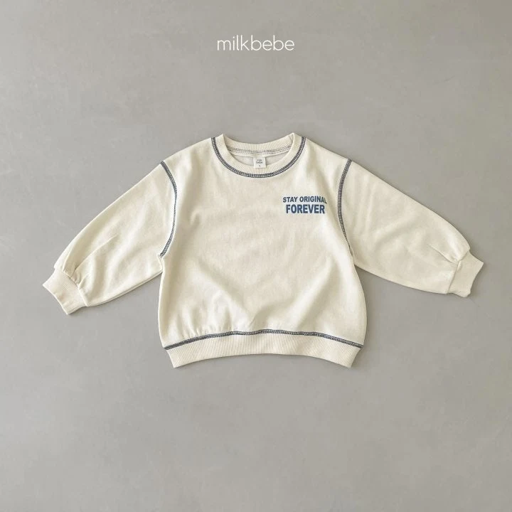 Milk Bebe - Korean Children Fashion - #designkidswear - Stay Sweatshirts - 6