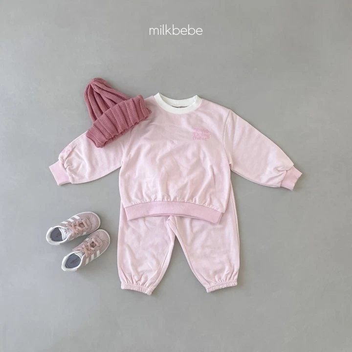 Milk Bebe - Korean Children Fashion - #discoveringself - Cherry Top Bottom Set - 3