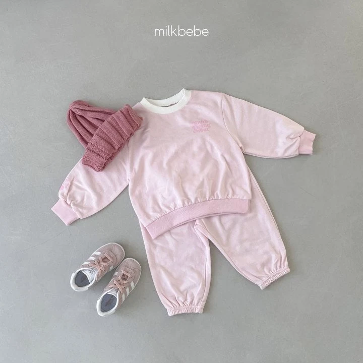 Milk Bebe - Korean Children Fashion - #discoveringself - Cherry Top Bottom Set - 4