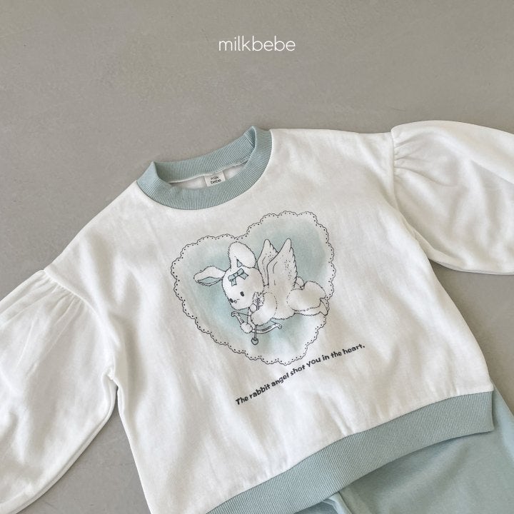 Milk Bebe - Korean Children Fashion - #kidzfashiontrend - Angel Top Bottom Set - 6