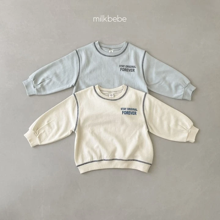 Milk Bebe - Korean Children Fashion - #todddlerfashion - Stay Sweatshirts