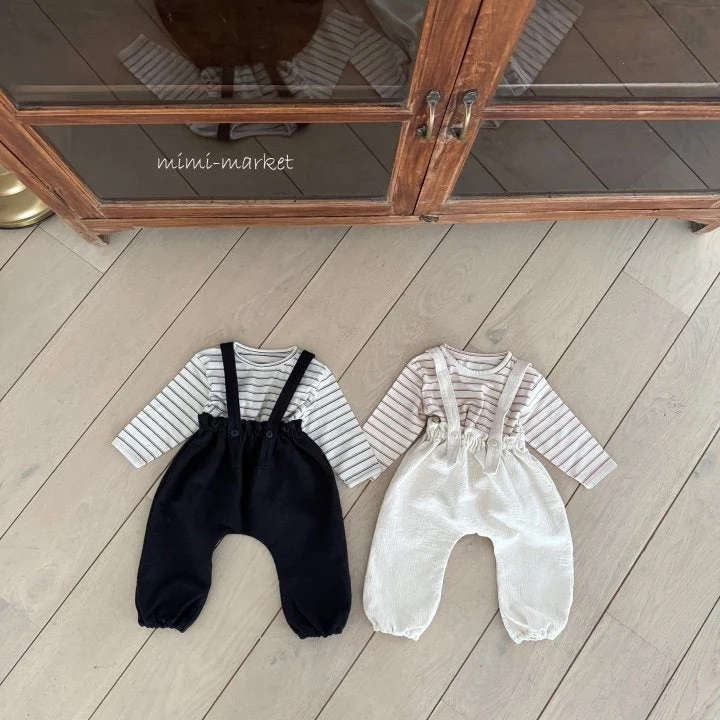 Mimi Market - Korean Baby Fashion - #babyboutique - Lanvin Suspenders Pants - 6