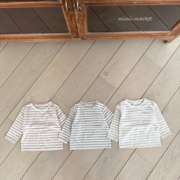 Mimi Market - Korean Baby Fashion - #babyboutiqueclothing - ST Pocket Tee