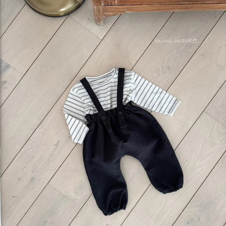 Mimi Market - Korean Baby Fashion - #babyclothing - Lanvin Suspenders Pants - 8