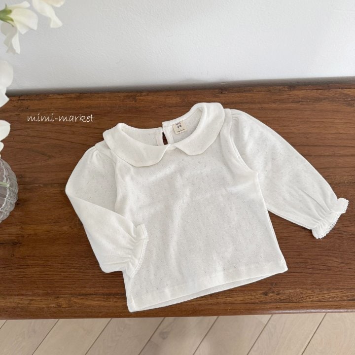 Mimi Market - Korean Baby Fashion - #babyclothing - Dia Collar Tee - 5