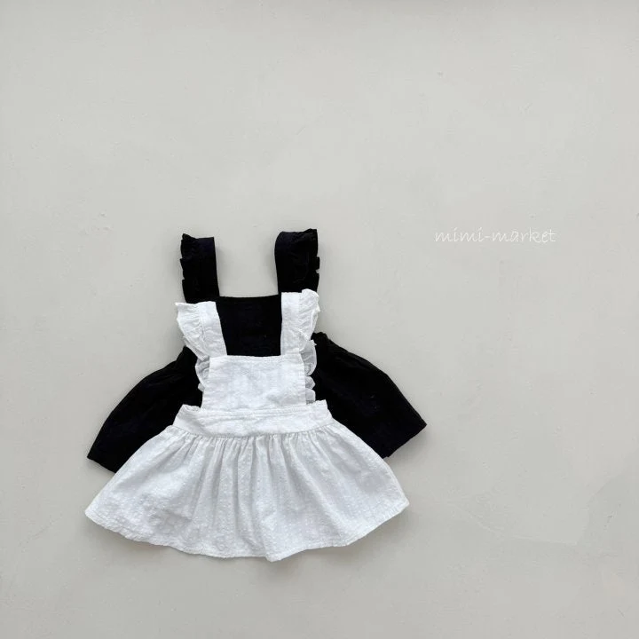 Mimi Market - Korean Baby Fashion - #babyclothing - Frill Suspender Dress