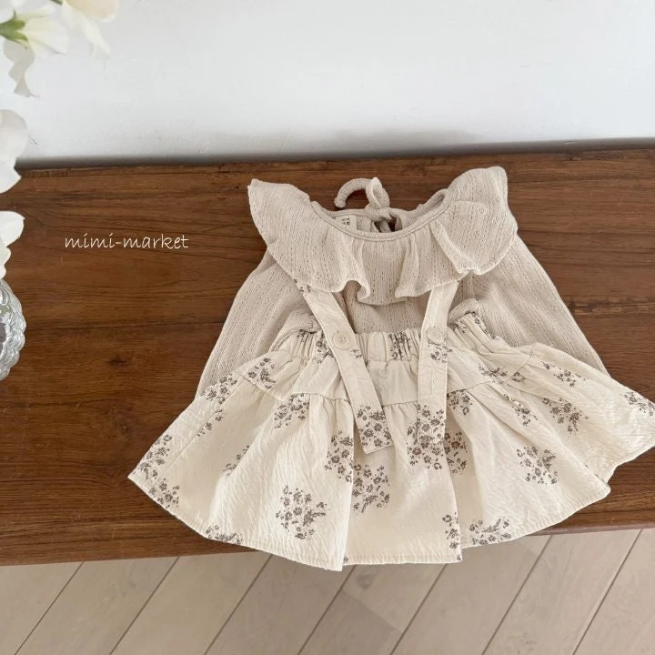 Mimi Market - Korean Baby Fashion - #babyfashion - Eyelet Fril Tee - 7